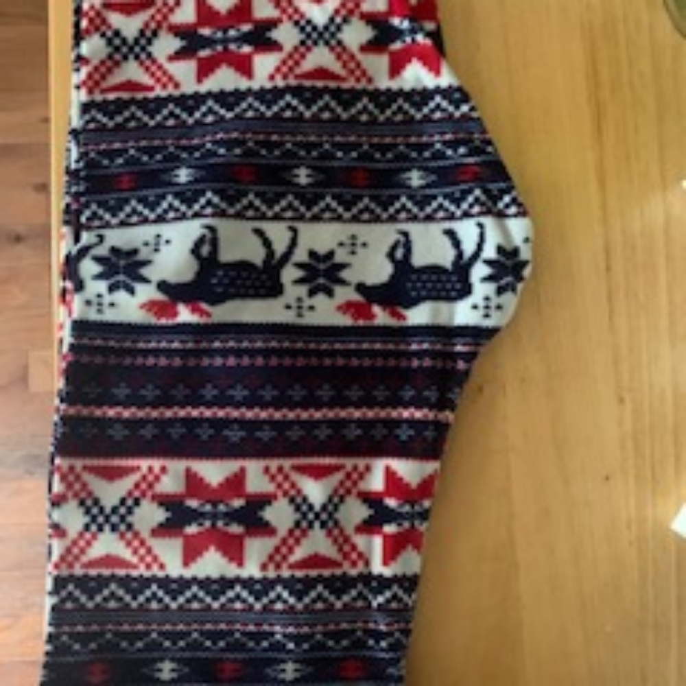 Christmas pajama leggings
